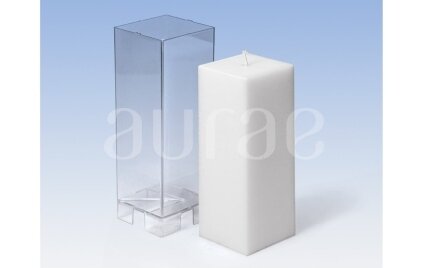 Kvadrato forma kietųjų žvakių gamybai 60 mm x 160 mm Kvadrato forma kietųjų žvakių gamybai 60 mm x 160 mm