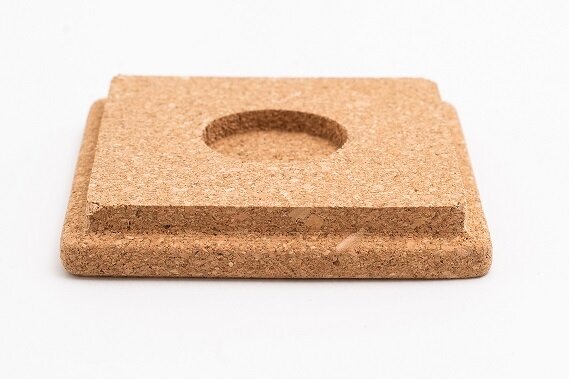 Kvadrātveida glāze Melna 8x8 cm, 300 ml 2