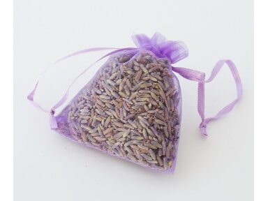 Dried Lavender Petals in Organza Bags