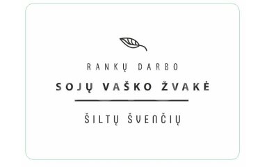 Linkėjimų etiketė "Šiltų švenčių"