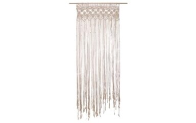 Macramé užuolaidos Macramé užuolaidos
