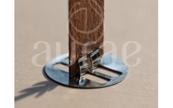 Wooden Wick Holder round 2