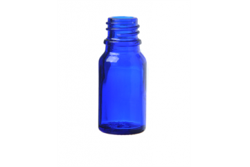 Zila stikla pudeles 10 ml Zila stikla pudeles 10 ml