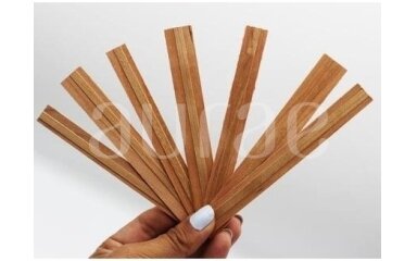 Wooden Wick "Crackling Booster Wick .04", Size 12.7 mm/ 152.4 mm With Holders