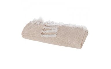 Medvilninis pledas BEIGE