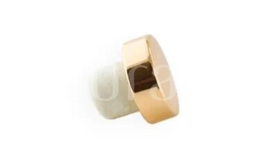 Wood imitation cork "Golden" for VEC bottle 100 ml