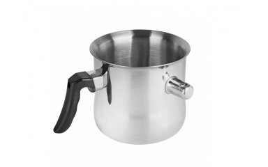 Steel melter bowl for melting wax 2 l