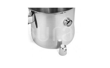 Steel melter bowl for melting wax 2 l