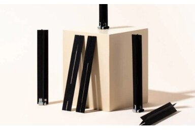 Koka daktis „Black X Wick .02“, platums 76,2 mm / garums 15,9 mm BEZ turētājiem