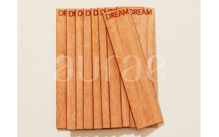 Medinės dagtys „Crackling Word Wick DREAM .04“, dydis 15,875 mm / 79,37 mm BE LAIKIKLIŲ Medinės dagtys „Crackling Word Wick DREAM .04“, dydis 15,875 mm / 79,37 mm BE LAIKIKLIŲ