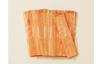 Medinės dagtys „Crackling Word Wick LOVE .04“, dydis 15,875 mm / 79,37 mm BE LAIKIKLIŲ Medinės dagtys „Crackling Word Wick LOVE .04“, dydis 15,875 mm / 79,37 mm BE LAIKIKLIŲ