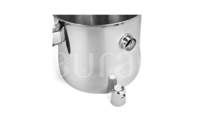 Steel melter bowl for melting wax 2 l 1