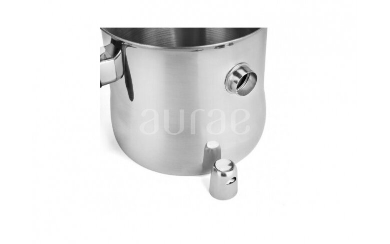 Steel melter bowl for melting wax 2 l 1