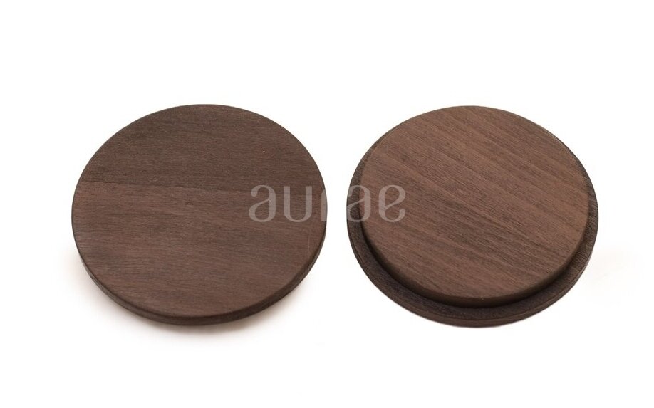 Wooden Lid for Aurae Glass 200 ml BLACK Wooden Lid for Aurae Glass 200 ml BLACK
