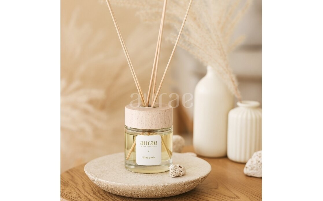 Home Fragrance With Bamboo Sticks "White woods" 1 Home Fragrance With Bamboo Sticks "White woods" 1