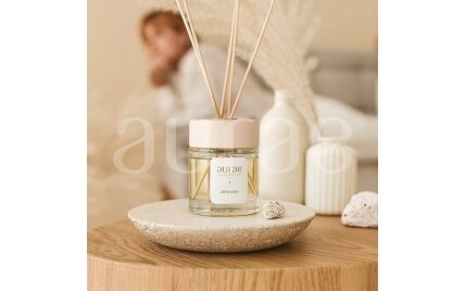 Home Fragrance With Bamboo Sticks "White woods"