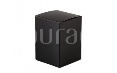 Juodos spalvos dėžutė Aurae stiklinei 290 ml 3