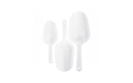Plastikinių semtuvėlis rinkinys vaško sėmimui (3 vnt)