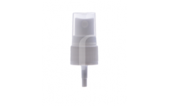 White Nozzle with White Corrugated Rim 20/410 1 White Nozzle with White Corrugated Rim 20/410 1