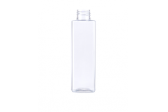 Caurspīdīga kvadrātveida pudele 100 ml PET 20/410 2