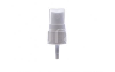 White Nozzle with White Corrugated Rim 20/410 2 White Nozzle with White Corrugated Rim 20/410 2