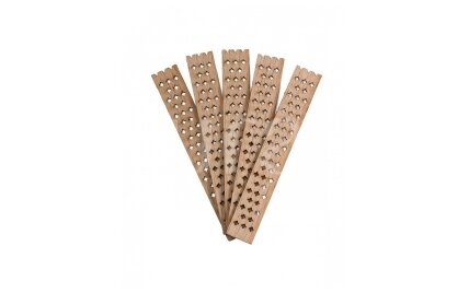 Patterned wooden wicks WITHOUT HOLDERS 8x1.2x0.1 Patterned wooden wicks WITHOUT HOLDERS 8x1.2x0.1