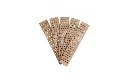 Patterned wooden wicks WITHOUT HOLDERS 8x1.5x0.1 Patterned wooden wicks WITHOUT HOLDERS 8x1.5x0.1