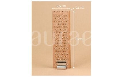 Patterned wooden wicks WITHOUT HOLDERS 8x2.5x0.1 1