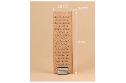 Rakstainas koka daktis BEZ TURĒTĀJIEM 8x2,5x0,1 1 Rakstainas koka daktis BEZ TURĒTĀJIEM 8x2,5x0,1 1