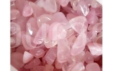 Rožinio kvarco gabalėliai