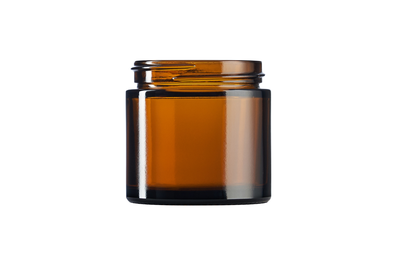 Brūna stikla burka 60 ml 51/R3