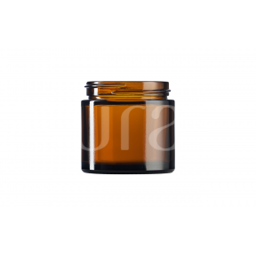 Brown glass jar 60 ml 51/R3