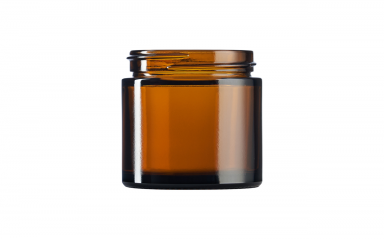 Brown glass jar 60 ml 51/R3