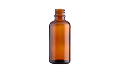 Brūnas Stikla pudeles 50 ml