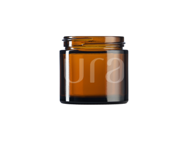 Brown glass jar 60 ml 51/R3