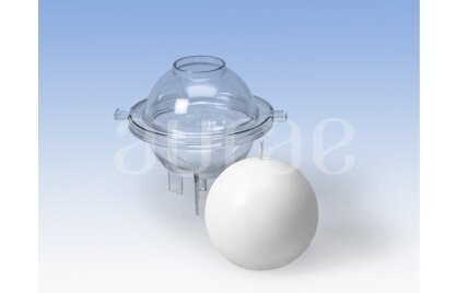 Rutulio forma kietųjų žvakių gamybai skersmuo 65 mm Rutulio forma kietųjų žvakių gamybai skersmuo 65 mm