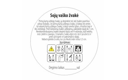 Saugumo etiketė lietuvių kalba Saugumo etiketė lietuvių kalba