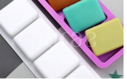 Silicone soap mold