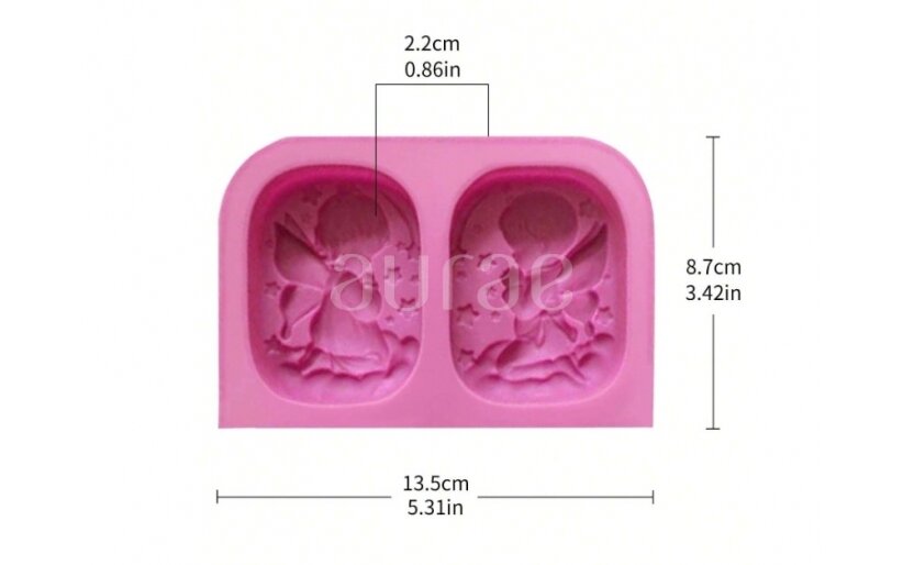 Silikoninė muilo forma ANGELAS 1