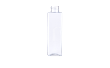 Square Transparent PET Bottle 100 ml 20/410 Square Transparent PET Bottle 100 ml 20/410