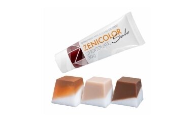 Skaidrūs (NEMIGRUOJANTYS) muilo bazės dažai ZENI COLOR SOLO Chocolate 30 g Skaidrūs (NEMIGRUOJANTYS) muilo bazės dažai ZENI COLOR SOLO Chocolate 30 g