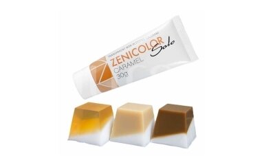 Transparent non-bleeding colorants for melt & pour soap base ZENICOLOR SOLO Caramel 30g Transparent non-bleeding colorants for melt & pour soap base ZENICOLOR SOLO Caramel 30g