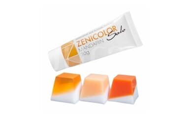 Transparent non-bleeding colorants for melt & pour soap base ZENICOLOR SOLO Mandarin 30 g Transparent non-bleeding colorants for melt & pour soap base ZENICOLOR SOLO Mandarin 30 g