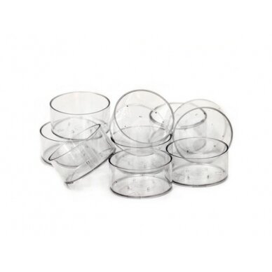 Transparent Polycarbonate Containers for Making Tealights