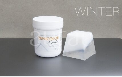 Transparent non-bleeding colorants for melt & pour soap base ZENICOLOR SOLO Winter 60 g Transparent non-bleeding colorants for melt & pour soap base ZENICOLOR SOLO Winter 60 g
