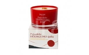 Sojų vaško žvakė AURAE "Pajuskite Dėkingumo galią" Sojų vaško žvakė AURAE "Pajuskite Dėkingumo galią"