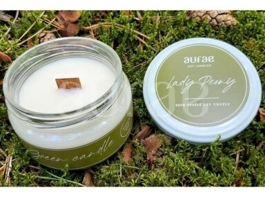 Soy Wax Candle "Lady Peony"