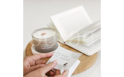 Soy Wax Candle "Peace of Mind - 5 Day Challenge" Soy Wax Candle "Peace of Mind - 5 Day Challenge"