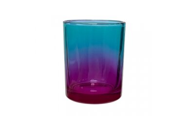 Glass jar Good vibes intense BLUE 290 ml Glass jar Good vibes intense BLUE 290 ml