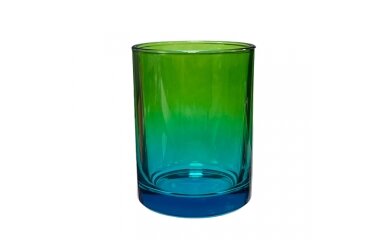 Glass jar Good vibes intense GREEN 290 ml Glass jar Good vibes intense GREEN 290 ml